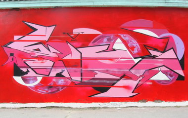 Graffiti Wall in Nova Kakhovka - Photo by Wius