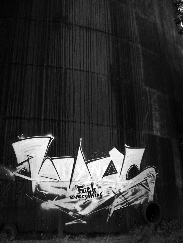 Graffiti Bombing - Photo by Wius