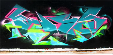 Graffiti Wall in Nova Kakhovka - Photo by Wius