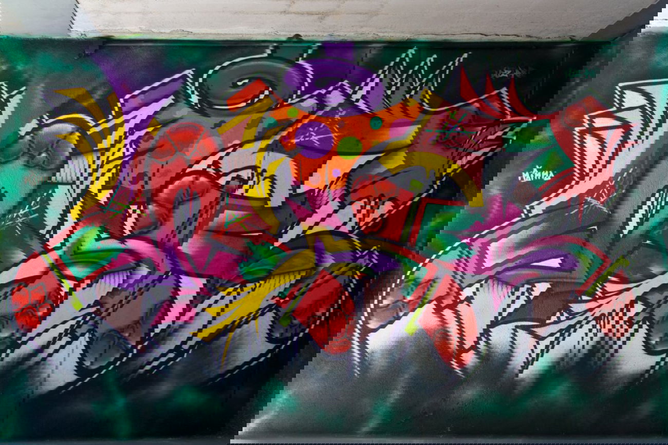 Graffiti Wall in Scanzo-rosciate - Photo by WizArt - Wiz, Art (2013)