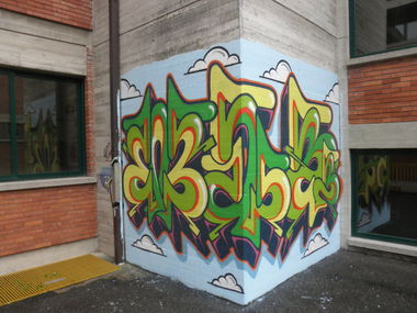Graffiti Wall in Italy - Photo by WizArt - Wiz, Art (2012)