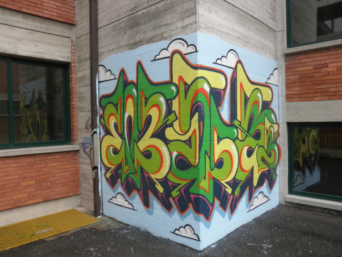 Graffiti Wall in Italy - Photo by WizArt - Wiz, Art (2012)