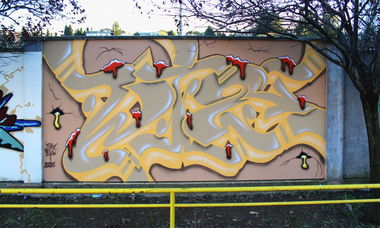 Graffiti Wall in Seriate - Photo by WizArt - Wiz, Art (2013)