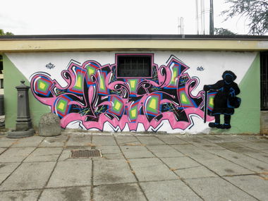 Graffiti Wall - Photo by WizArt - Wiz, Art (2013)
