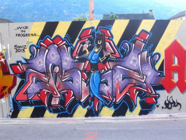 Graffiti Wall - Photo by WizArt - Wiz, Art (2013)