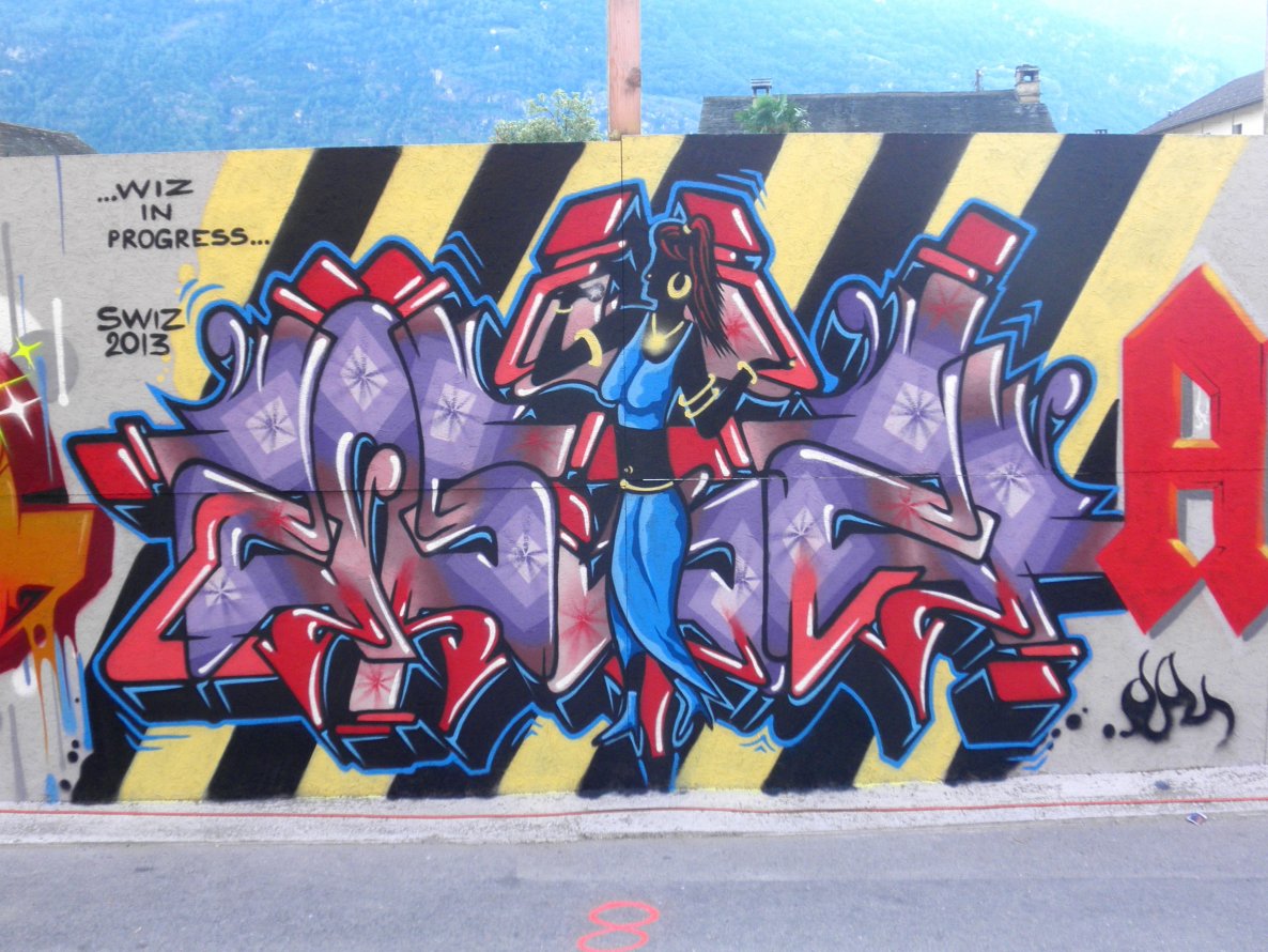 Graffiti Wall - Photo by WizArt - Wiz, Art (2013)