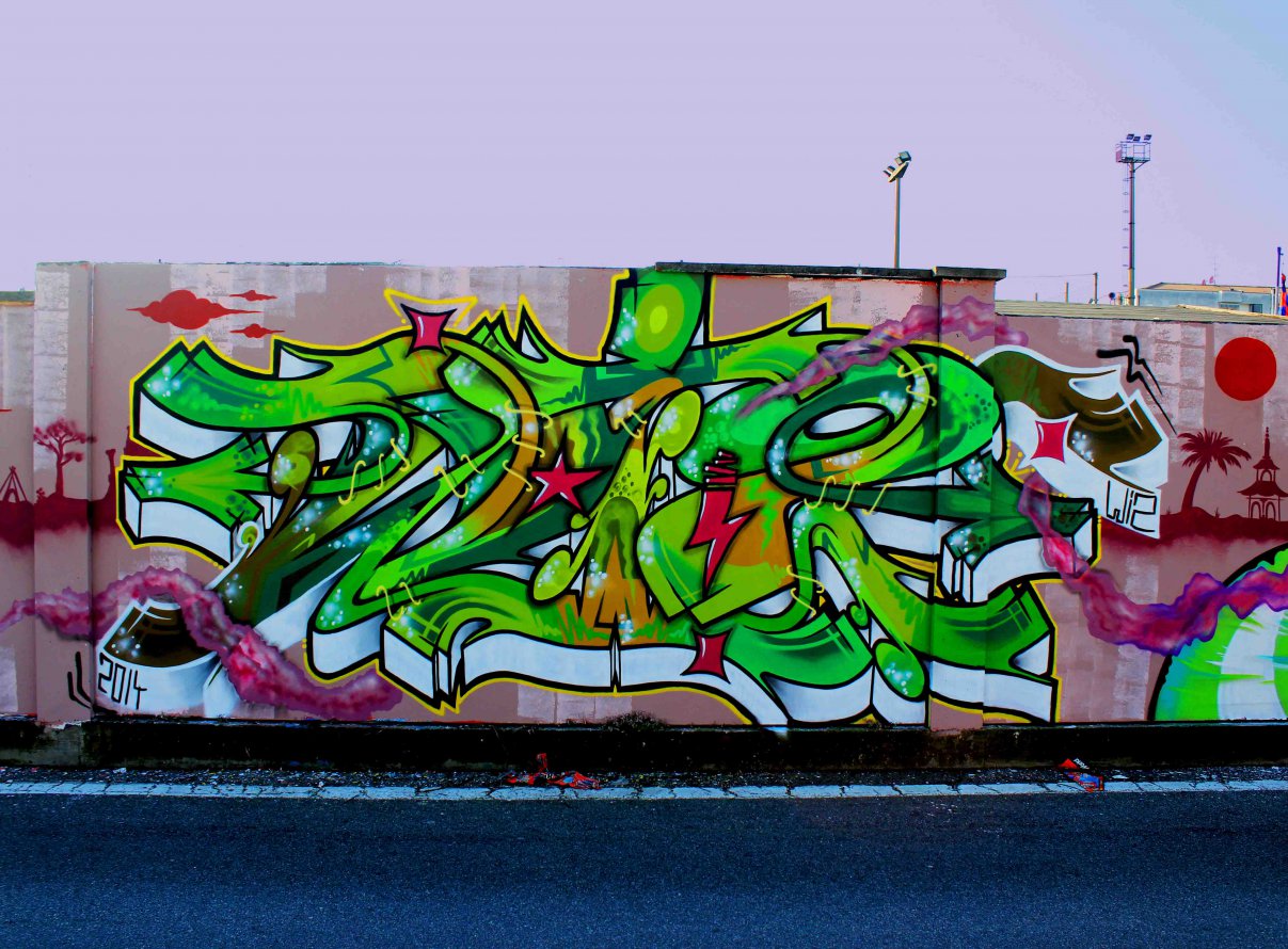 Graffiti Wall - Photo by WizArt - Wiz, Art (2014)