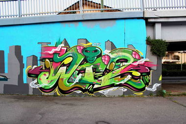 Graffiti Wall - Photo by WizArt - Wiz, Art (2014)
