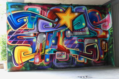 Graffiti Wall - Photo by WizArt - Wiz (2015)