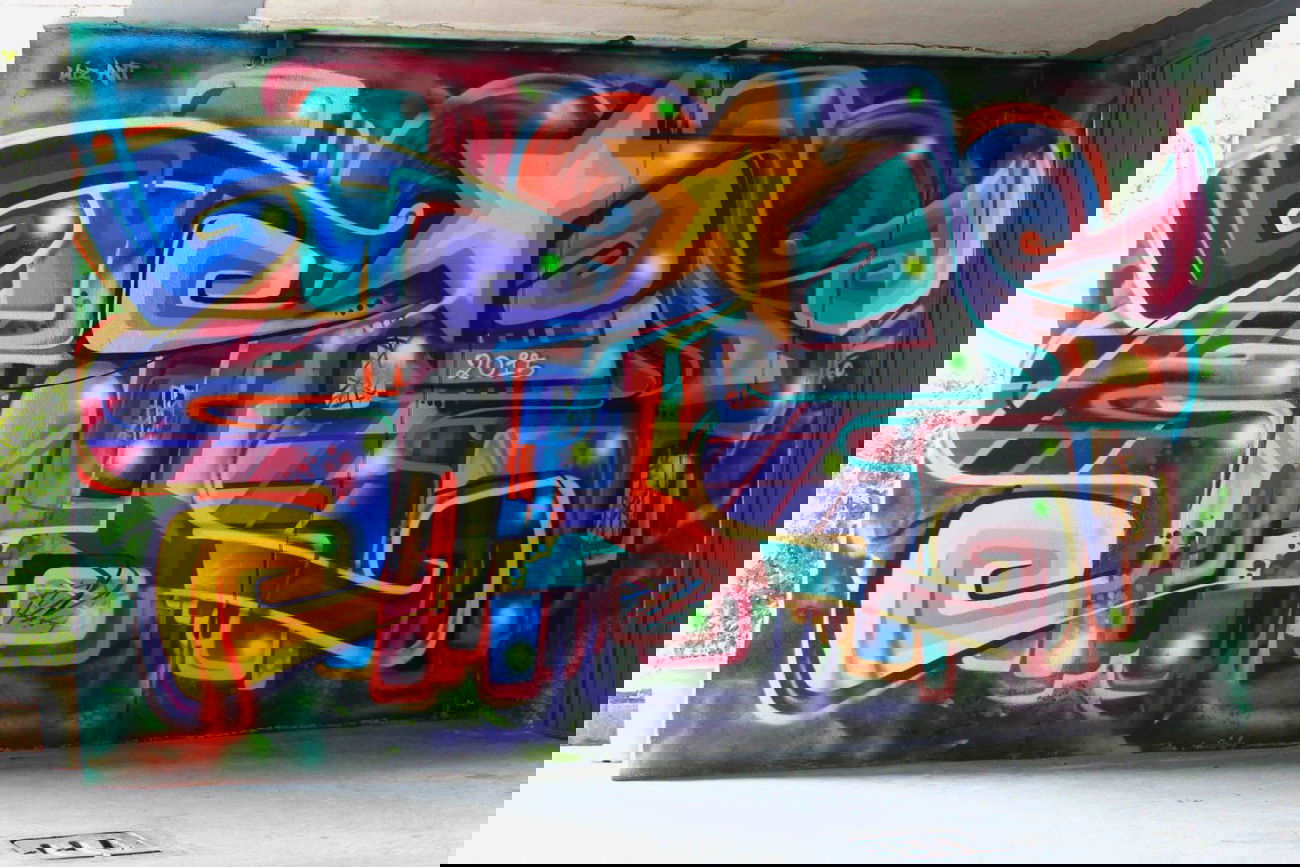 Graffiti Wall - Photo by WizArt - Wiz (2015)