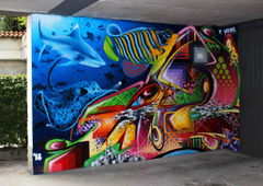 Graffiti Wall in Italia - Photo by WizArt - graffiti (2018)