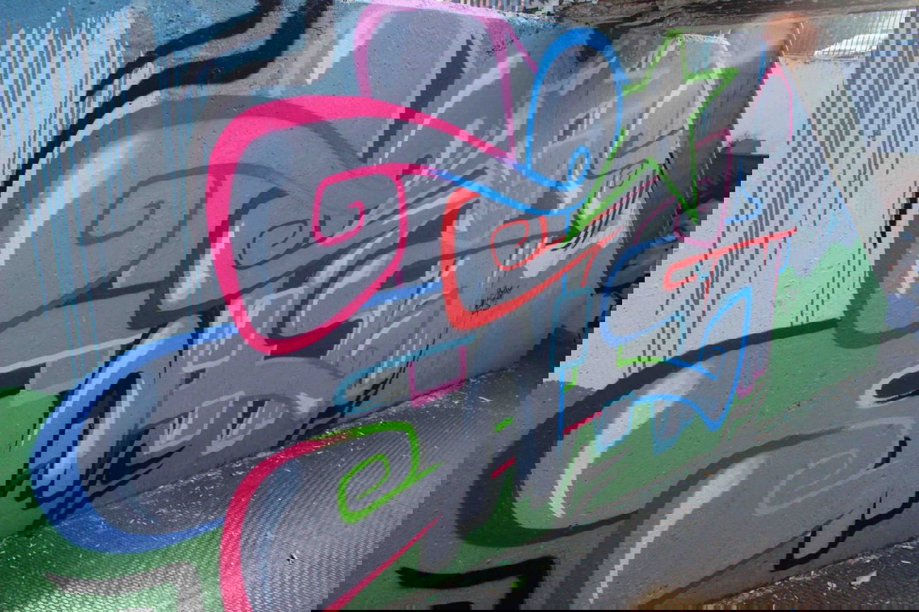 Graffiti Wall in Bergamo - Photo by WizArt - Wiz (2015)