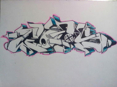Graffiti Sketch - Photo by WoesOne - woes