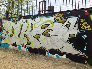 Graffiti Wall in Moscow - Photo by Woker - Dups, woker