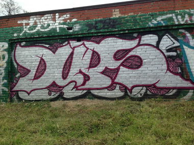 Graffiti Wall in Moscow - Photo by Woker - Woker, dups