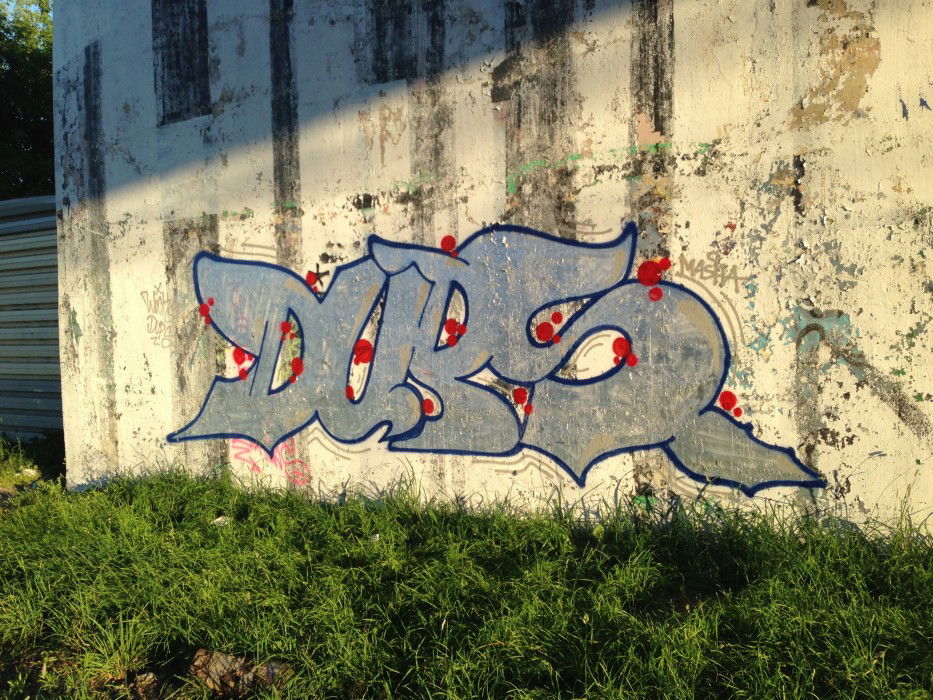 Graffiti Wall in Moscow - Photo by Woker - Dups, Garage, woker