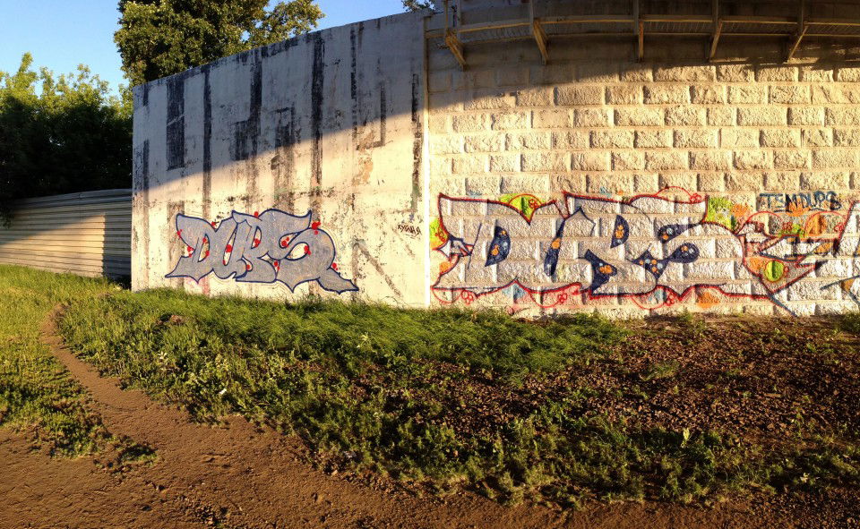 Graffiti Wall in Moscow - Photo by Woker - Garage, woker, dups