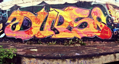 Graffiti Wall - Photo by Woker - Dups, Tsm (2013)