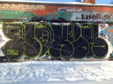 Graffiti Wall - Photo by Woker - ????, -15???????? (2014)