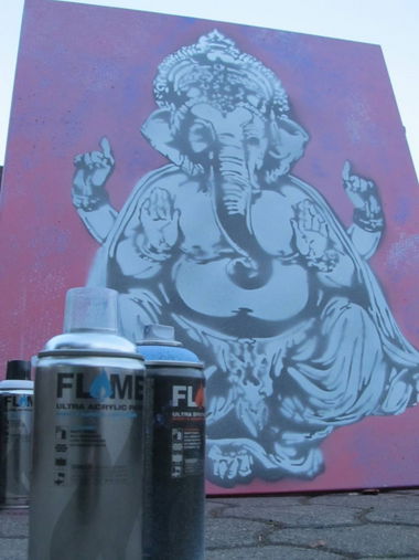 Graffiti Wall - Photo by Wolfi