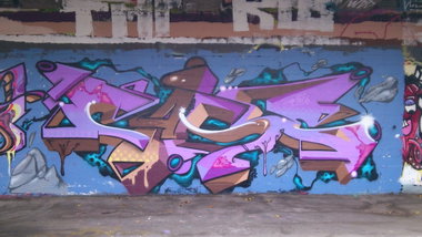 Graffiti Wall in Vienna - Photo by Wolfneck - Vienna, austria, wien