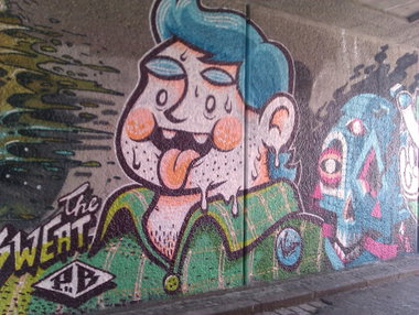 Graffiti Wall in Vienna - Photo by Wolfneck - vidam, vienna, the