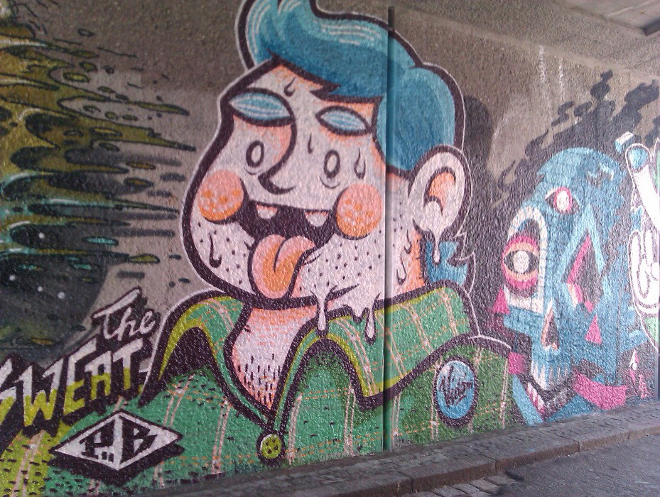 Graffiti Wall in Vienna - Photo by Wolfneck - vidam, vienna, the