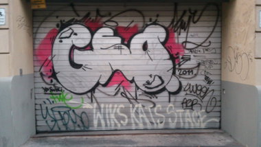 Graffiti Bombing in Vienna - Photo by Wolfneck - street, bombing, wien