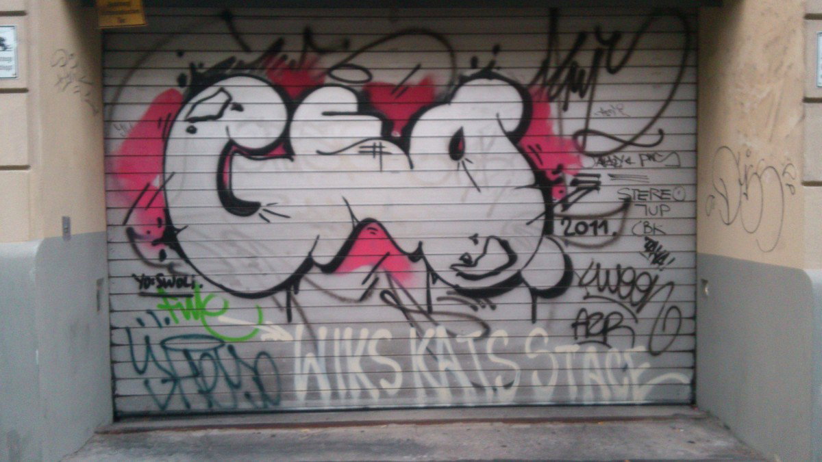 Graffiti Bombing in Vienna - Photo by Wolfneck - street, bombing, wien