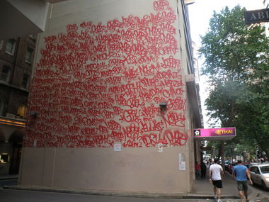 Graffiti Artwork in Sydney - Photo by Wolfneck - tag, graffiti, wall