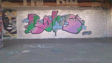 Graffiti Wall in Vienna - Photo by Wolfneck - vienna, wien, danube