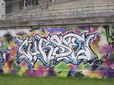 Graffiti Wall in Vienna - Photo by Wolfneck - wall, vienna, wien