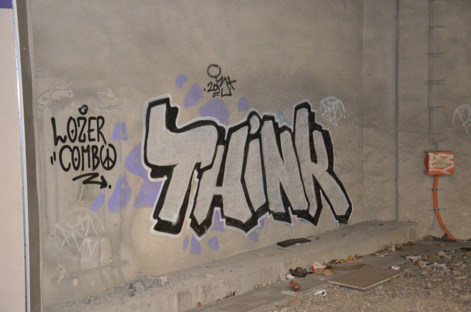Graffiti Bombing in Vienna - Photo by Wolfneck - vienna, bombing, train