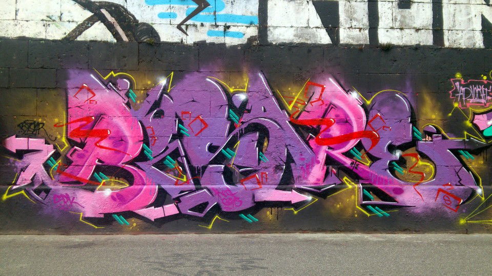 Graffiti Wall in Vienna - Photo by Wolfneck - wall, vienna, wien