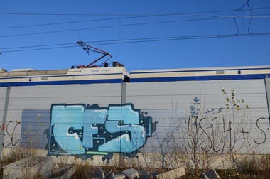 Graffiti Bombing in Vienna - Photo by Wolfneck - cfs, bombing, graffiti