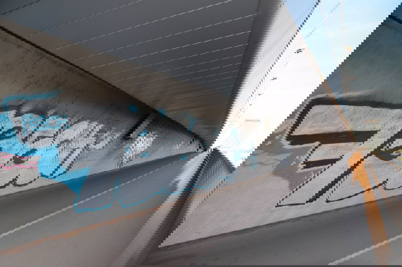 Graffiti Bombing in Vienna - Photo by Wolfneck - bombing, graffiti, wien