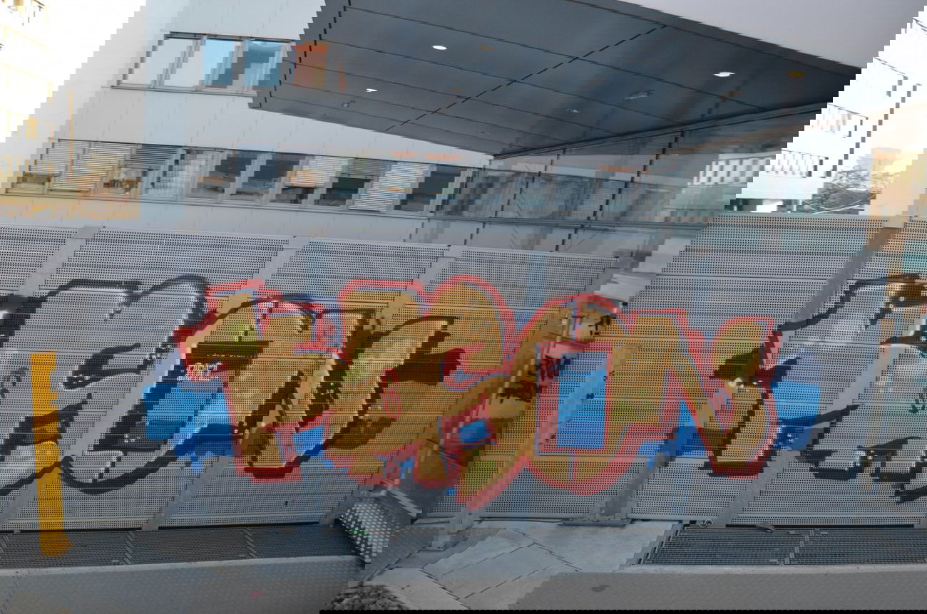 Graffiti Wall in Vienna - Photo by Wolfneck - kason, graffiti, austria