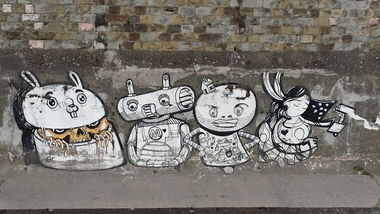 Graffiti Street Art in Vienna - Photo by Wolfneck - graffiti, austria, wien