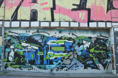 Graffiti Wall in Vienna - Photo by Wolfneck - vienna, wien, graffiti