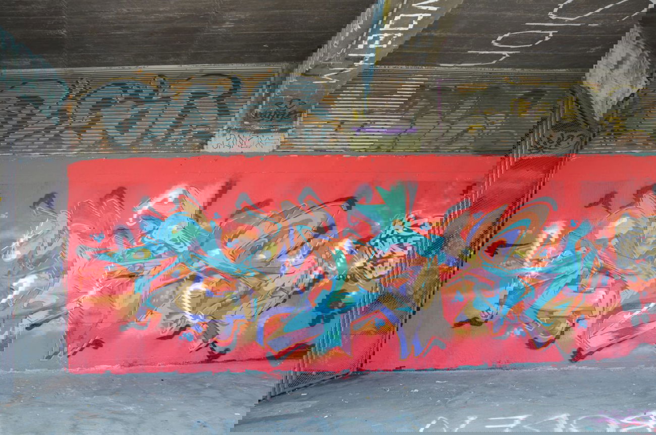 Graffiti Wall in Vienna - Photo by Wolfneck - smar, graffiti, vienna