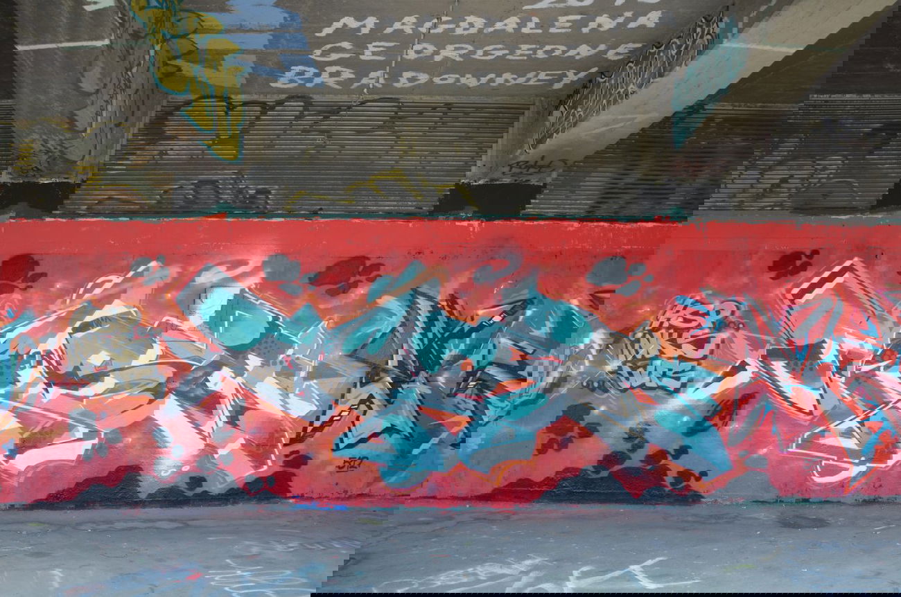 Graffiti Wall in Vienna - Photo by Wolfneck - case, hsp, inks