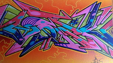 Graffiti Sketch in Proszę poczekać ... - Photo by WorkOne (2015)