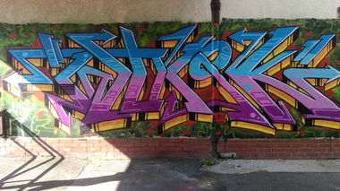 Graffiti Wall in Polska konin - Photo by WorkOne (2015)