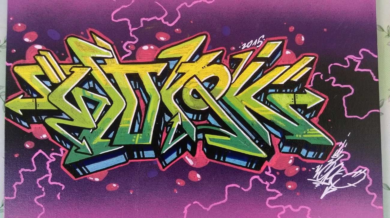 Graffiti Sketch in Proszę poczekać ... - Photo by WorkOne (2015)
