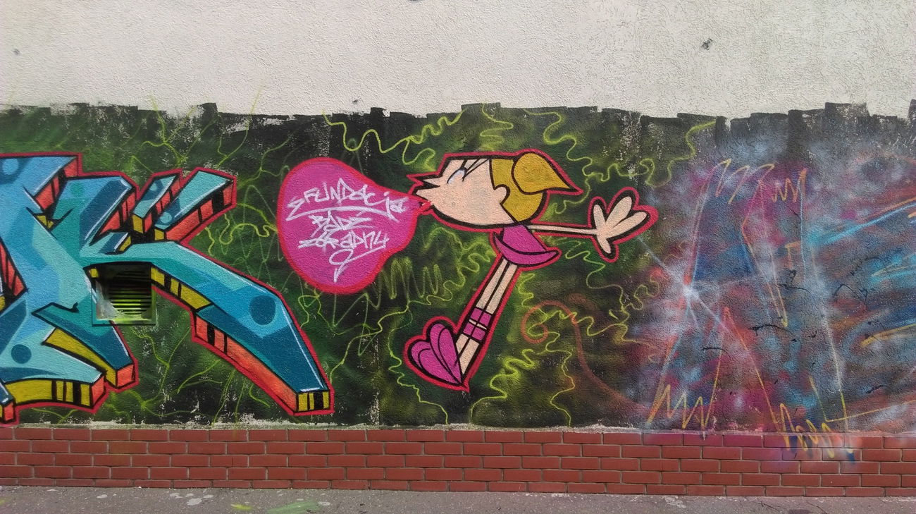 Graffiti Wall in Polska konin - Photo by WorkOne