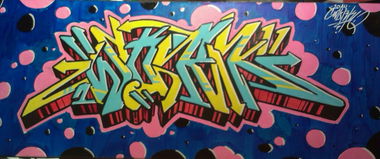 Graffiti Sketch in Polska konin - Photo by WorkOne (2014)