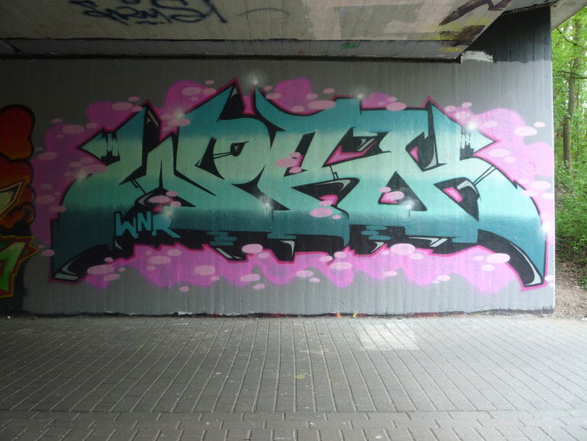 Graffiti Wall - Photo by Worker