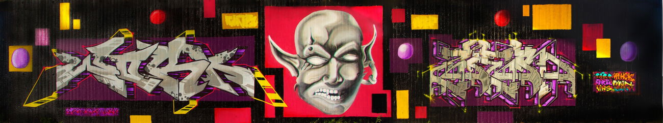 Graffiti Wall in Neuss - Photo by Worker - Work, Lilly, Zier