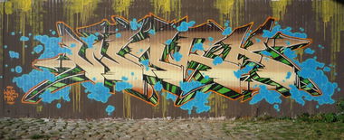 Graffiti Wall - Photo by Worker - Work, WNR, MBF (2013)