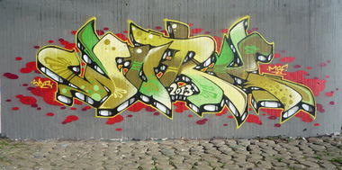 Graffiti Wall - Photo by Worker - Work, WNR, MBF (2013)